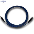 FC / UPC-FC / UPC câble optique blindé de fibre st-mtrj, fibre de simplex, G652D, veste de PVC, diamètre de 3mm